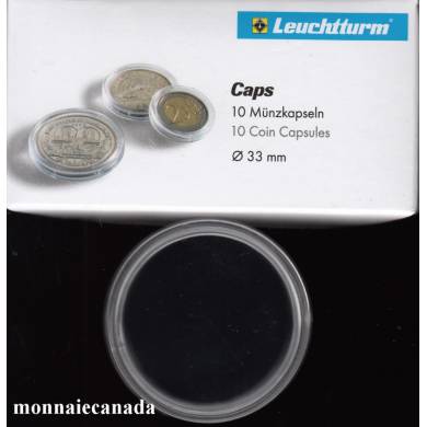 COIN CAPSULES 33MM