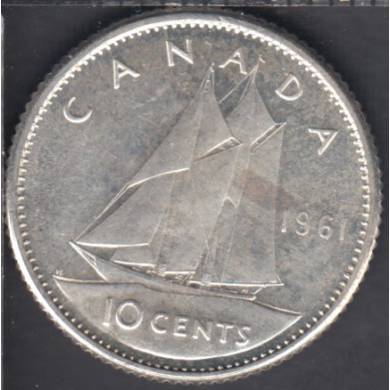 1961 - B.Unc - Canada 10 Cents