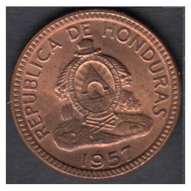 1957 - 1 Centavo -  B. Unc - Honduras