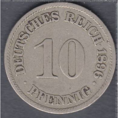 1896 A - 10 Pfennig - Allemagne