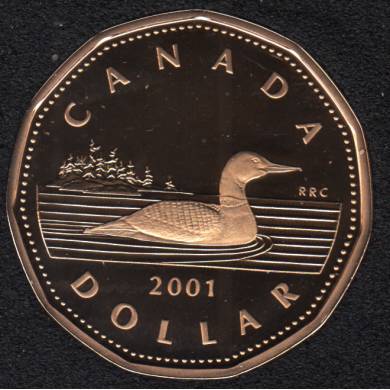 2001 - Proof - Canada Huard Dollar