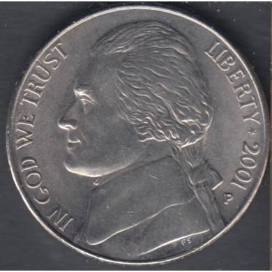 2001 P - Jefferson - 5 Cents