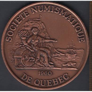 Quebec Socit Numismatique - 1986 - 26 Expo. - Copper - 150 pcs - $2 Trade Dollar