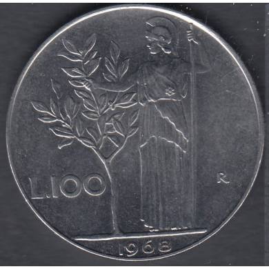 1968 R - 100 Lire - Italie