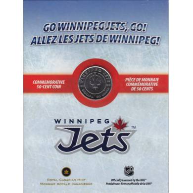2011 Canada 50 Cents Winipeg Jets - NHL
