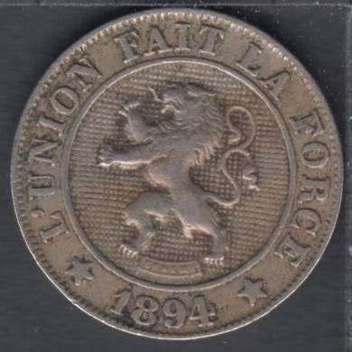 1894 - 10 centimes - (Des Belges) - Belgium