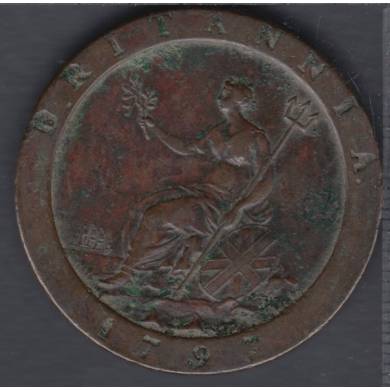 1797 - 1 Penny - VF/EF - Great Britain