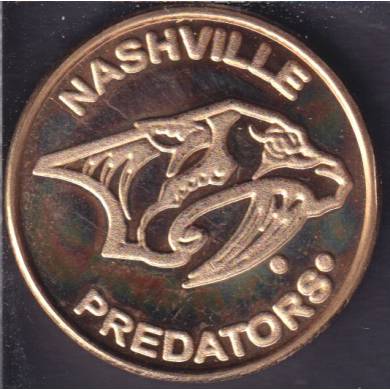 Nashville Predators NHL - Hockey - Token - 22 MM