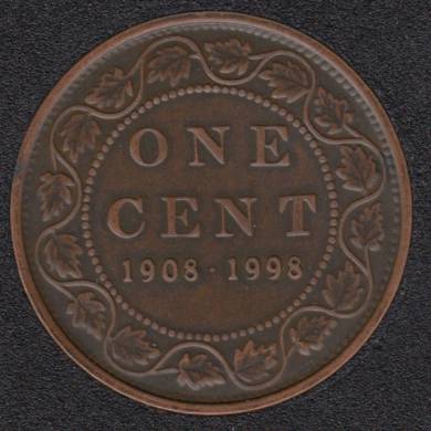 1998 - 1908 - Proof Antique - Canada Cent
