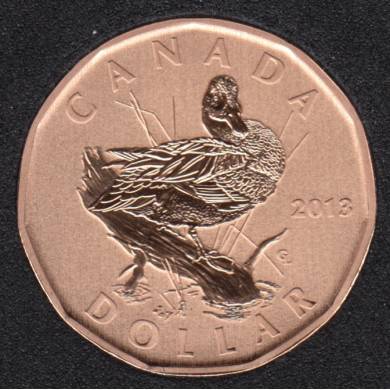 2013 - Specimen - Blue Winged Tail - Canada Dollar