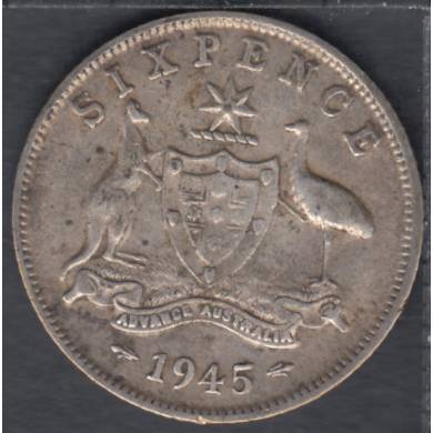 1945 - 6 Pence - Australia