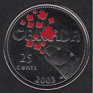 2003 P - NBU - Canada Day - Canada 25 Cents