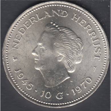 1970 - 10 Gulden - Pays Bas
