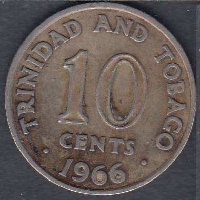 1966 - 10 Cents - Trinidad & Tobago