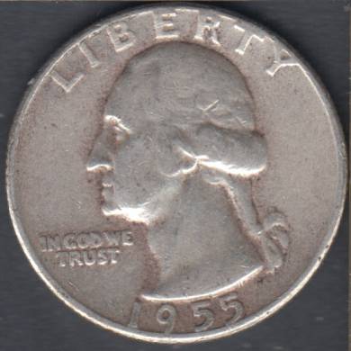 1955 - Washington - 25 Cents USA