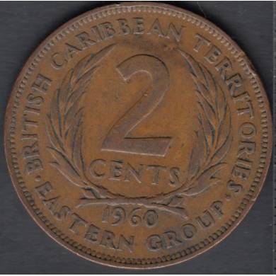1960 - 2 Cents - East Caribbean States