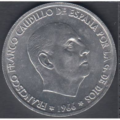1966 (68) - 50 Centimos - B. Unc - Spain