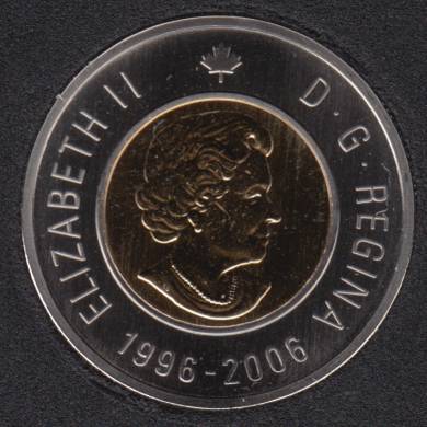 2006 - 1996 - Specimen - Date en Bas - Canada 2 Dollar