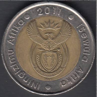 2011 - 5 Rand - Afrique du Sud