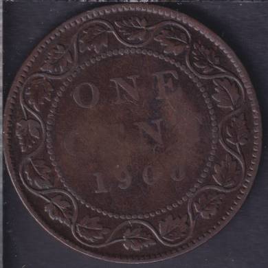1900 - Fine - Canada Large Cent