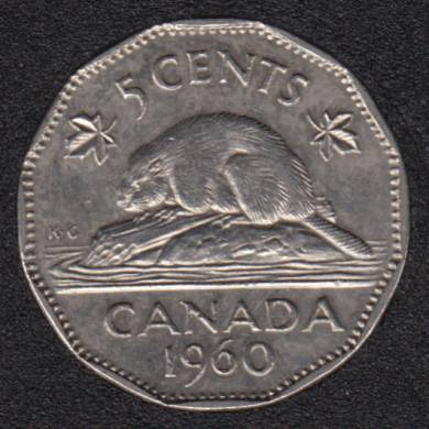 1960 - Canada 5 Cents