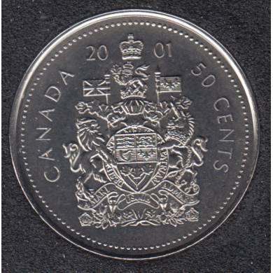 2001 P - NBU - Canada 50 Cents
