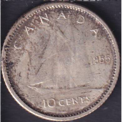 1955 - B.Unc - Canada 10 Cents