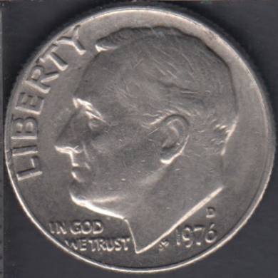 1976 D - Roosevelt - 10 Cents