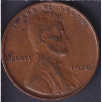 1930 - Fine - Lincoln Small Cent USA
