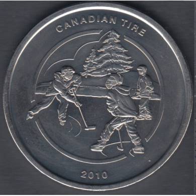 2010 - Canadian Tire - Hockey - Edition Limite - Dollar de Commerce - $1