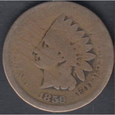 1859 - Good - Indian Head Small Cent