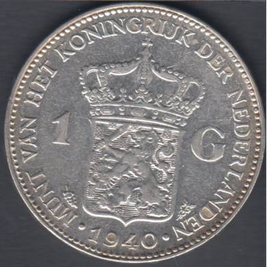 1940 - 1 Gulden - Pays Bas