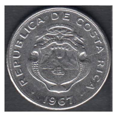 1967 - 5 Centimes - Costa Rica