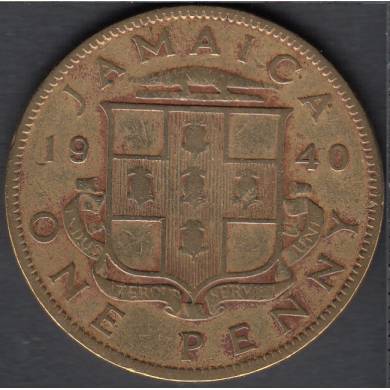 1940 - 1 Penny - Jamaica
