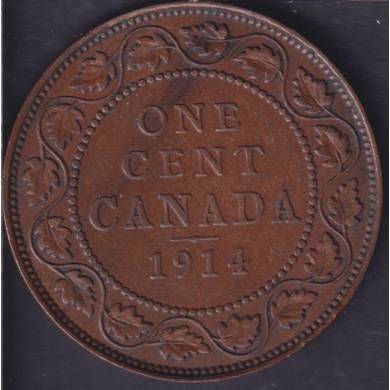 1914 - VF/EF - Canada Large Cent