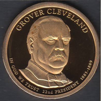 2012 S - Proof - G. Cleveland - First Term - 1$