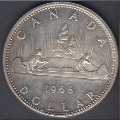 1966 - EF - Large Beads - Canada Dollar