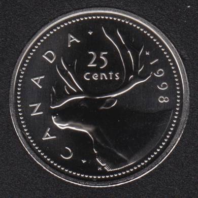 1998 - Specimen - Canada 25 Cents