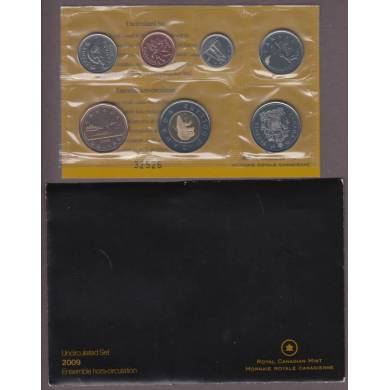 2009 Canada Uncirculated Set - PL Set - 7 Coins