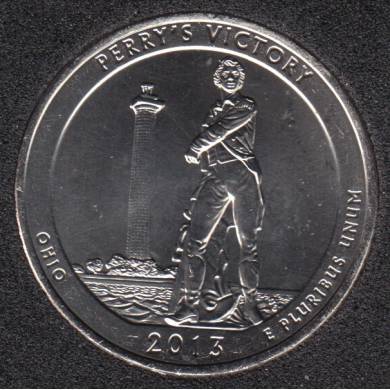 2013 P - Perry's Victory - 25 Cents