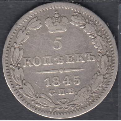 1845 - 5 Kopeks - Russia