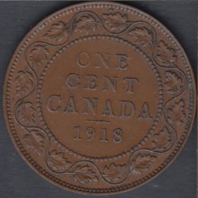 1918 - EF - Canada Large Cent