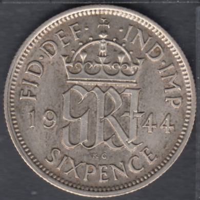 1944 - 6 Pence - Grande Bretagne