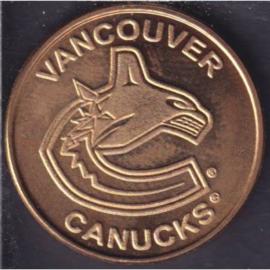 Vancouver Canucks NHL - Hockey - Token - 22 MM
