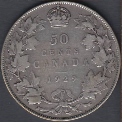 1929 - VG - Canada 50 Cents