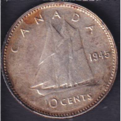 1945 - EF - Canada 10 Cents