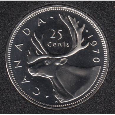 1970 - Proof Like - Canada 25 Cents