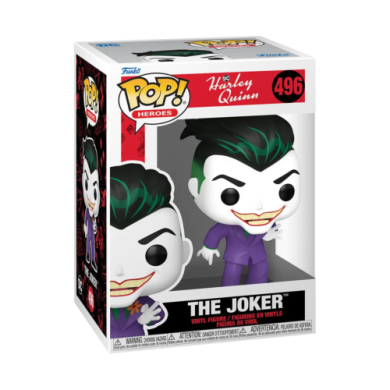 Heroes -DC Harley Quinn - The Joker #496 - Funko Pop!