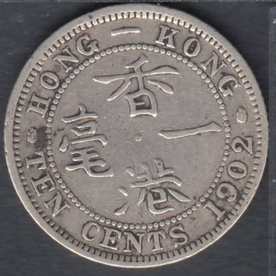 1902 - 10 Cents - Hong Kong