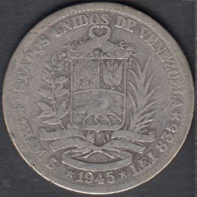 1945 - 1 Bolivar - Venezuela